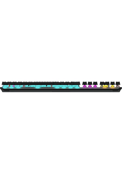 Lecoo GK301 USB Kablolu Blue Switch Makrolu RGB Gaming Mekanik Türkçe Q Klavye Metalik Gri