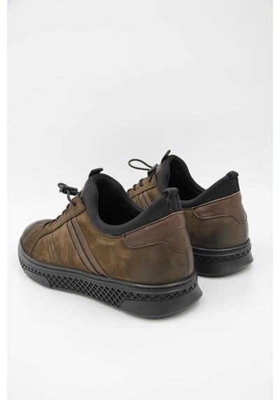 Komcero 1k0602-446 Erkek Casual Ayakkabı - Haki Haki