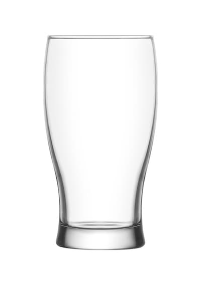 Lav Belek Cam Bira Bardağı 6'lı 380 ml (Meşrubat Bardağı )