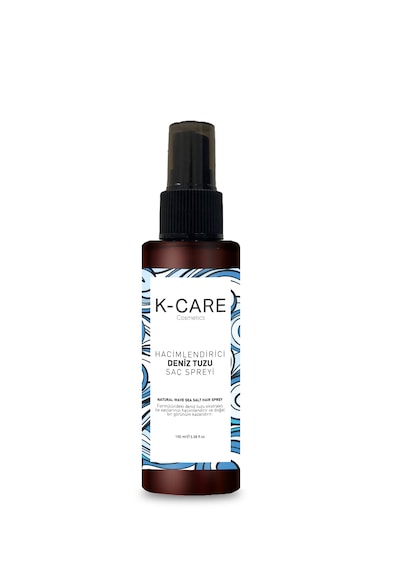 K K-care Cosmetics Doğal Dalga Sağlayan ve Hacim Veren Deniz Tuzu Saç Spreyi 100 ML﻿﻿