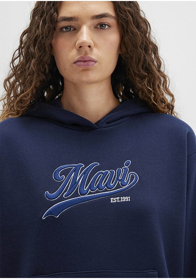 Mavi Koyu Lacivert Kadın Sweatshirt M1s10420-82318 Koyu Lacivert