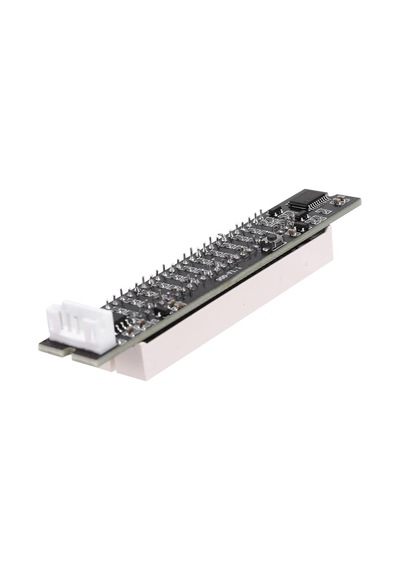 Ayt Powermaster Pm-26793 Amplifikatör 12 Bit Led Müzik Seviyesi Gösterge Modülü Turuncu Kırmızı Dc 12 Volt