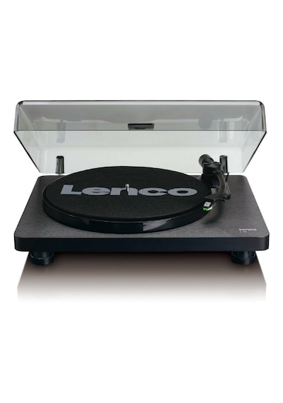 Lenco L-30Bk Ahşap Usbli Mp3E Kayıt Özellikli Pikap Plak Çalar