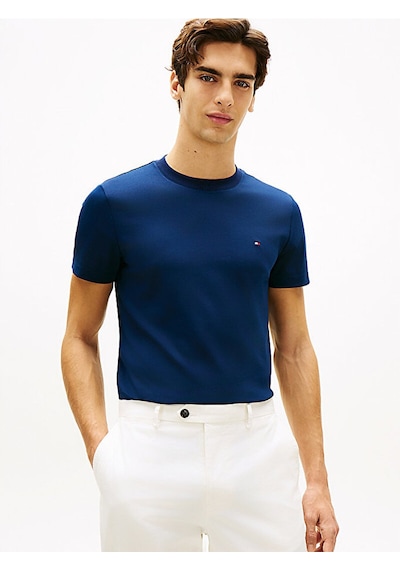 Tommy Hilfiger Mw0mw33202dcc Luxury Interlock Erkek Tişört Lacivert