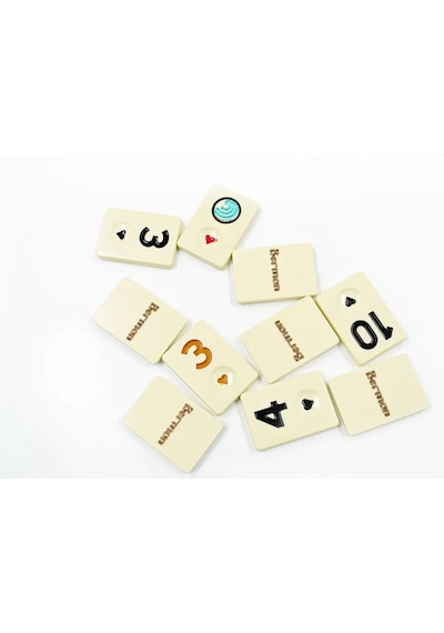 Oval - 327 - Ahşap Okey Tavla Ovlok50-4- - Kmrsfres - - Ovlok50-4-
