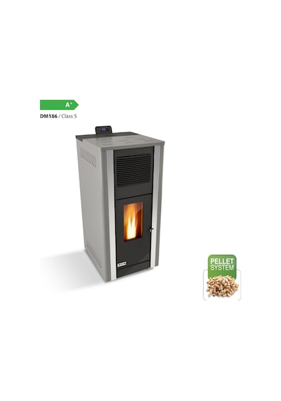 İfyıl Efes Plus 10kw Üflemeli Kuru Sistem Pellet Sobası