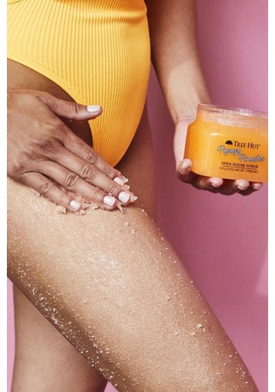 Tree Hut Papaya Paradise Shea Sugar Scrub Vücut Peelingi 510 G