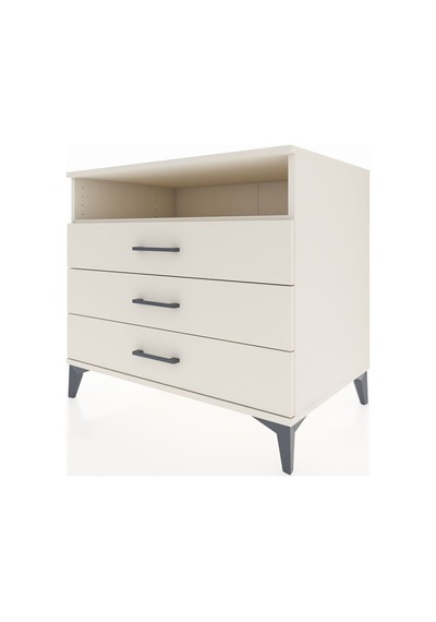 Kronos Şifonyer Tek Raflı 3 Çekmeceli 88x59x80 Aytaşı-aytaşı Aytaşı