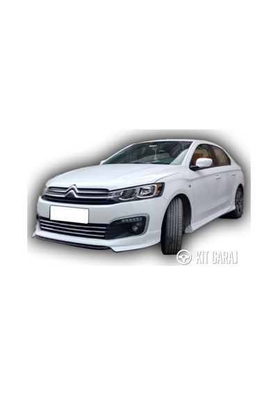 Kit Garaj Citroen C-elysee 2017-2023 Boyasız Plastik Ön Ek