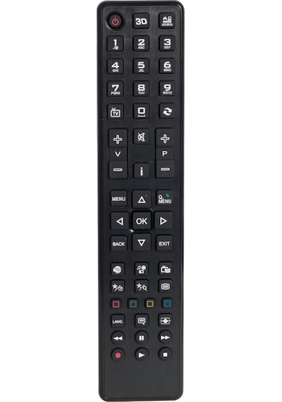 Weko Kl Vestel Uyumlu Ves-203 3dli Kenarı Metalik Lcd Led Tv Kumanda-5337