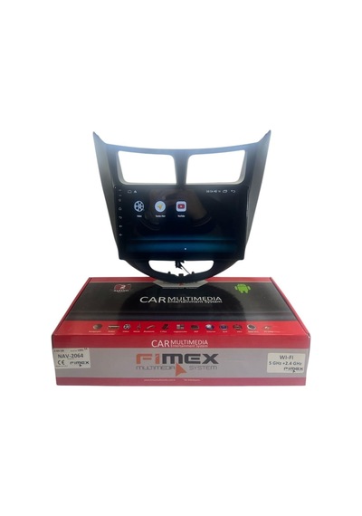 Hyundai Accent Blue Siyah 2011-2013 Fimex 2-64 Dspli Pro Oem Multimedia