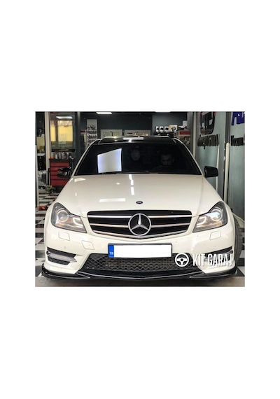 Kit Garaj W204 C180 Makyajlı Ön Ek Plastik Boyalı