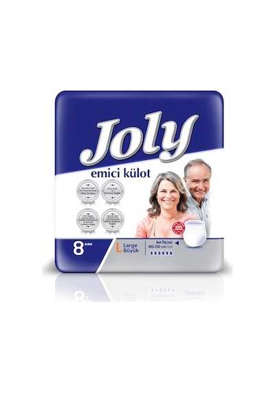 Joly Külot Hasta Bezi L Beden 8'Li