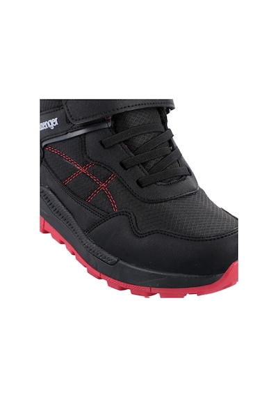 Slazenger KETI I Çocuk Cırt Cırtlı Siyah / Kırmızı Bot