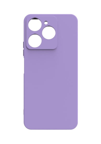General Mobile Gm Era 30 Kılıf Kamera Korumalı Silikon Rubber Arka Kapak Lila