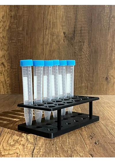15ml Falkon Santrifüj Deney Tüpü Standı 6 3 Tüpler Görsel Amaçlıdır