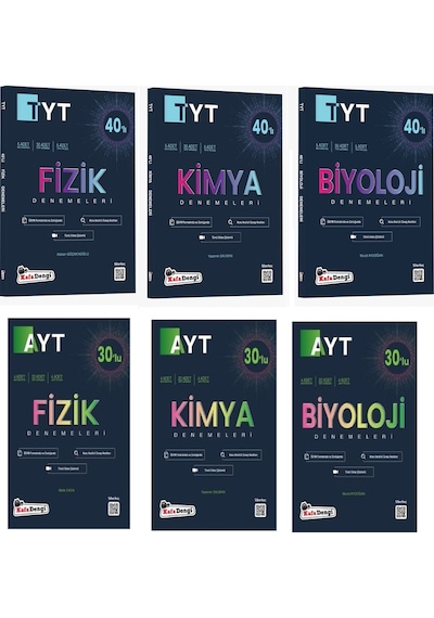 Kafadengi Tyt Ayt Fizik Kimya Biyoloji Branş Deneme Seti 2022