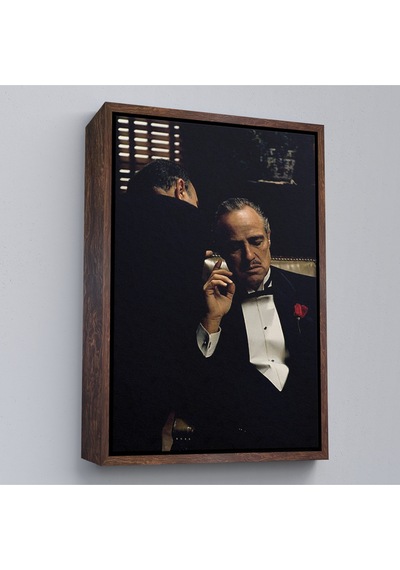 Ahşap Çerçeveli Godfather Film Tablo-7674