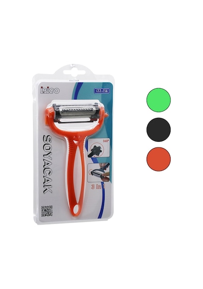3ın1 Metal Soyacak Plastik Saplı 5615 0