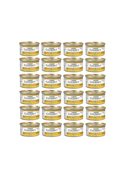 Gourmet Gold Kıyılmış Tavuk Etli Yetişkin Kedi Yaş Mama 24x85g