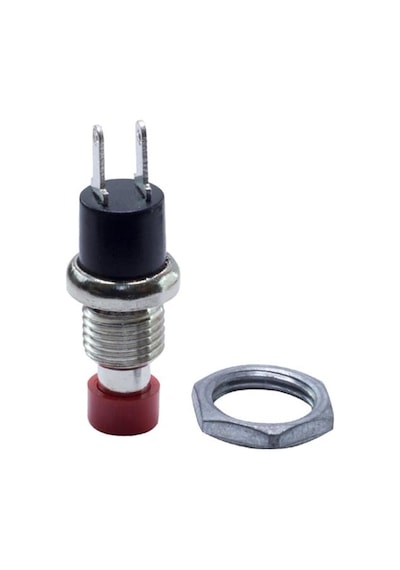 Powermaster Mini Diyafon Buton Kırmızı Ic-177