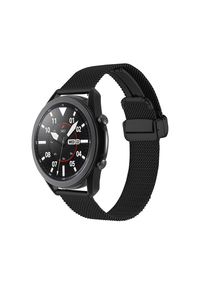 Xiaomi Amazfit Pace Uyumlu Krd-85 22mm Metal Zore Kordon Rose Gold