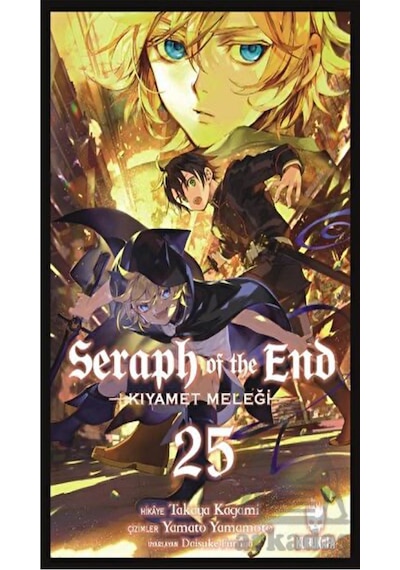 Seraph Of The End 21-22-23-24-25 Manga Seti 5 Kitap / Anime-manga Sticker Ve Kartpostal