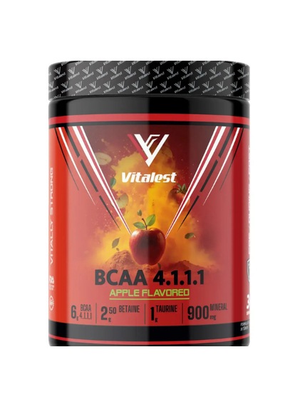 Vitalest Bcaa 4.1.1.1 Apple Flavored 900 G