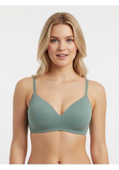 Bonbon Kadın Soft Bra Balensiz Dolgusuz Sütyen Bb2119 Yeşil