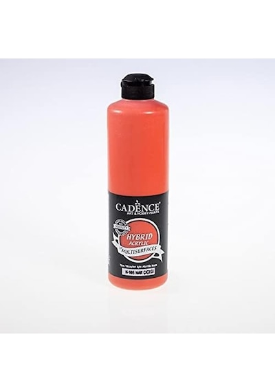 Cadence Hybrid Multisurface Akrilik Boya 500 Ml. H-105 Nar Çiçeği 6998