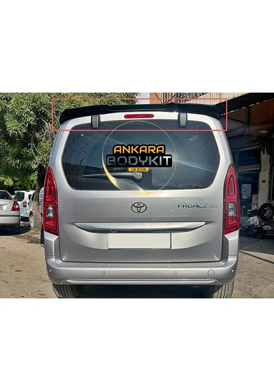 Proace Yarasa Spoiler - Plastik - Parlak Siyah