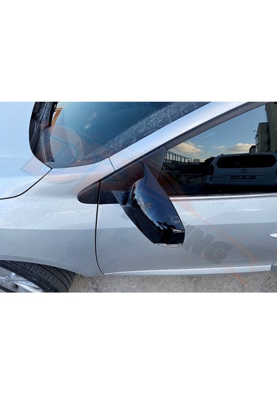 Renault Fluence Yarasa Ayna Kapağı Piano Black Parlak Siyah