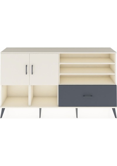 Arges Konsol 7 Raflı Tek Çekmeceli 2 Kapaklı 176x30x99 Aytaşı-aytaşı/antrasit Aytası/antrasıt - Aytası Arges Konsol 7 Raflı Tek Çekmeceli 2 Kapaklı 176x30x99 Aytaşı-aytaşı/antrasit Aytası/antrasıt - Aytası