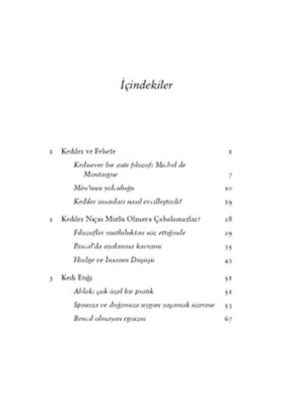 Kedi Felsefesi: Kediler Ve Hayatın Anlamı
