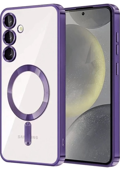 Newface Samsung Galaxy A35 5g Kross Magneticsafe Kapak - Mor