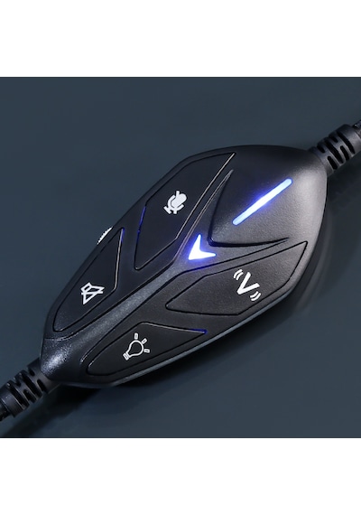 Rush Ace RHX55 7.1 Surround Titreşimli RGB Oyuncu Gaming Kulaklığı
