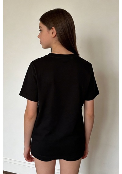 Puma Graphic Tee Çocuk Siyah Tişört Pamuklu Baskılı Günlük Tişört Puma Graphic Tee Çocuk Siyah Tişört Pamuklu Baskılı Günlük Tişört