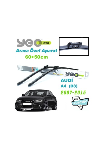 Yunus Emre Otomotiv Audi A4 (B8) Silecek Takımı Yeo 2007-2015
