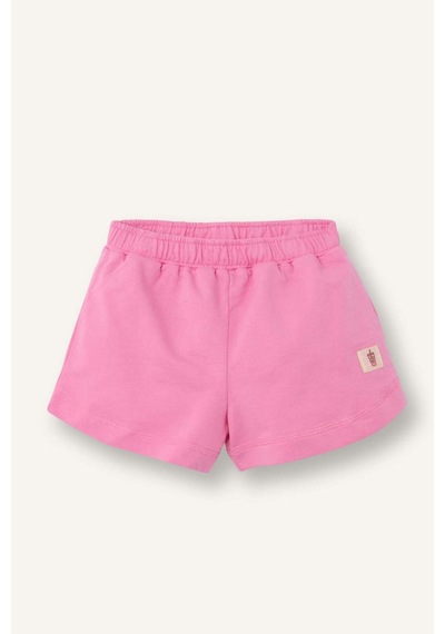 Defacto İnce Sweatshirt Kumaşı Şort Kız Bebek H4866a526smpn179 Pembe-pn179