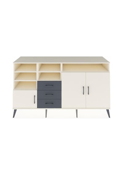 Hyperion Konsol 7 Raflı 3 Çekmeceli 3 Kapaklı 176x44x99 Aytaşı-ay Aytaşı-aytaşı/antrasit Hyperion Konsol 7 Raflı 3 Çekmeceli 3 Kapaklı 176x44x99 Aytaşı-ay Aytaşı-aytaşı/antrasit