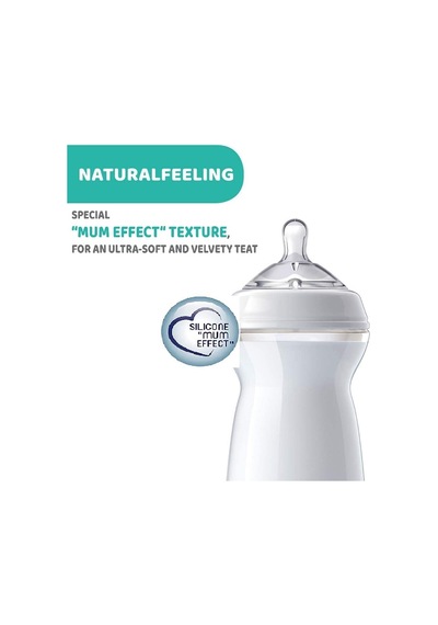 Chicco Naturalfeeling Akış Ayarlı Biberon Emziği 4 Ay+, 2'li
