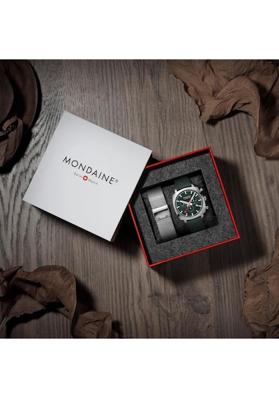 Mondaıne Grand Cushıon Msl.41460.lf.set Erkek Kol Saati Gümüş