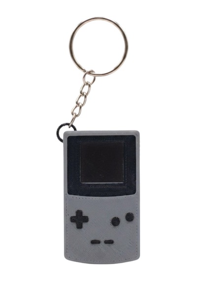 3d Baskı Retro Oyun Konsolu Gameboy Anahtarlık - Oyuncu Gamer Çanta Ve Anahtar Aksesuarı