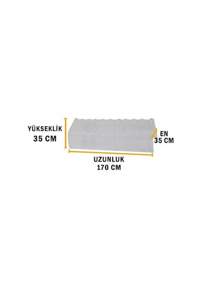 4 Adet Mini Sera Tüneli Özel Plastik Kavun Çilek Marul Bahçe Serası 170 Cm X 35 Cm