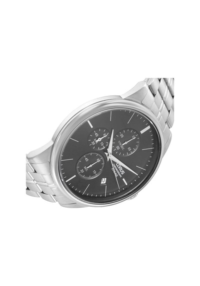 Lorus Rm361jx9 Takvimli 10 Bar Kronograf Erkek Kol Saati Metalik Gri