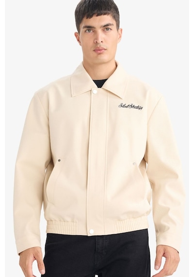 Defacto Oversıze Polo Yaka Su Geçirmez Mont F8470AX26SP