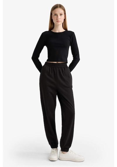 Defacto Beli Lastikli Jogger Eşofman Altı X5391az25wnbk81 Siyah-bk81 Defacto Beli Lastikli Jogger Eşofman Altı X5391az25wnbk81 Siyah-bk81