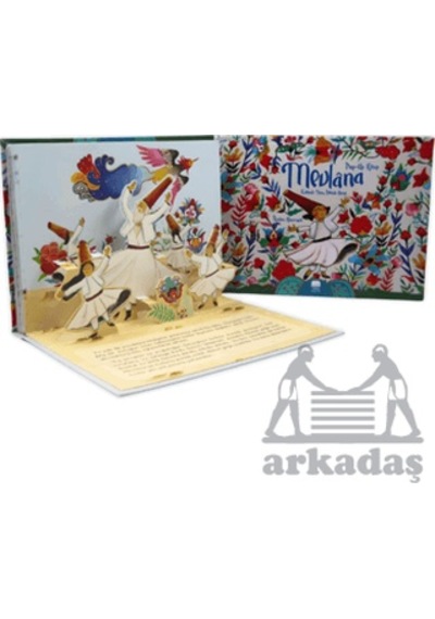 Mevlana Pop - Up 3 Boyutlu Kitap Uçan Fil Yayınları