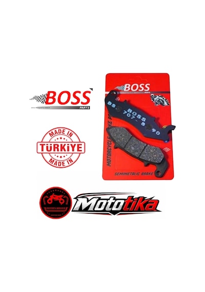 Rks Rk125-s Ön Fren Balatası Boss Sinterli