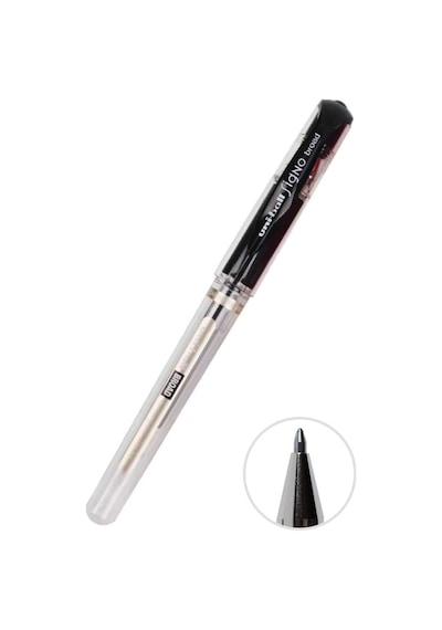 İmza Kalemi 1 Adet Uniball Signo Broad1.0 Mm Roller Pilot Kalem Um-153 Roller Uçlu Likit Mürekkepli Pilot Kalem Siyah